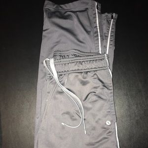 Grey athletic pants